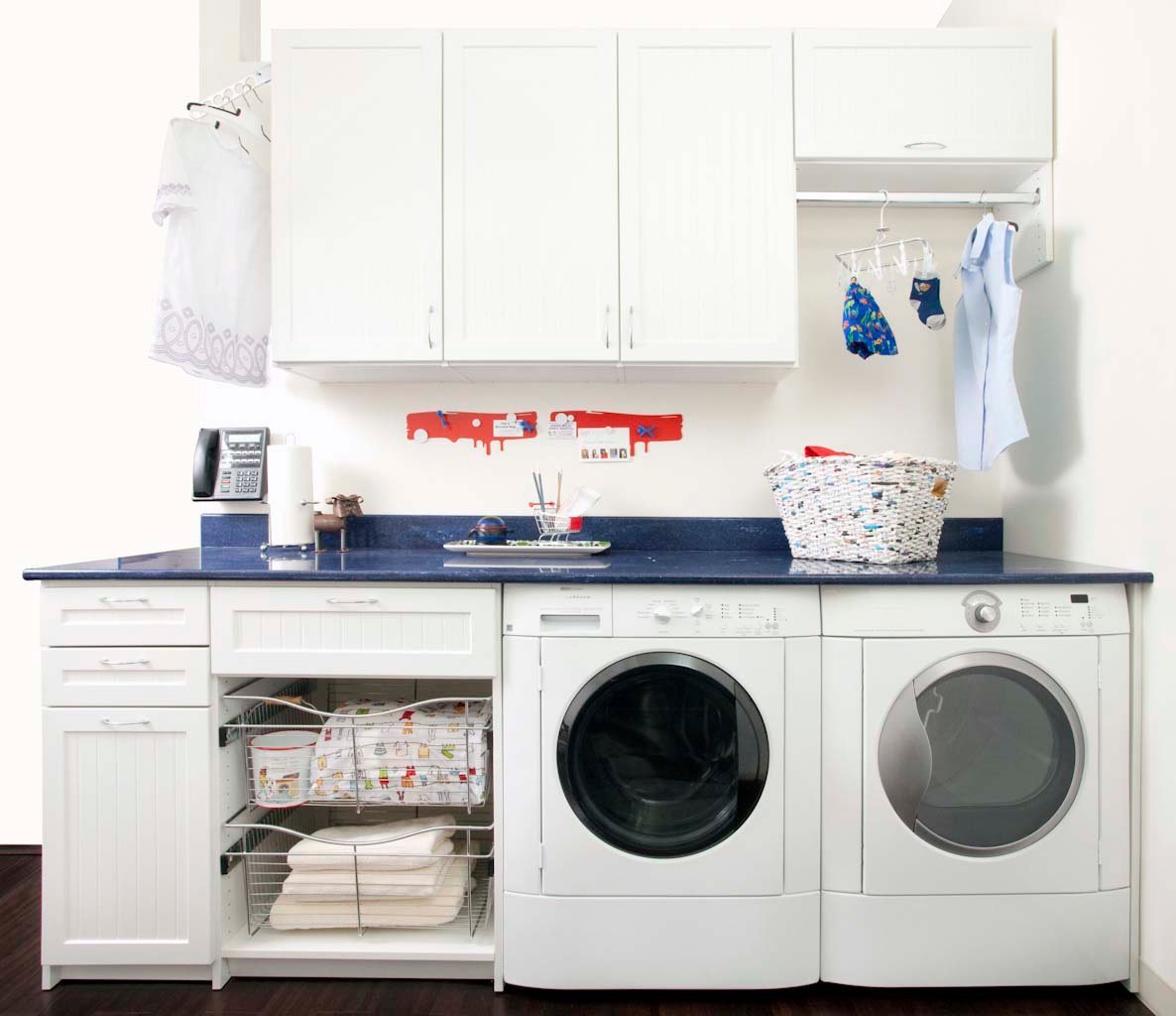 A Well-Organized Laundry Room