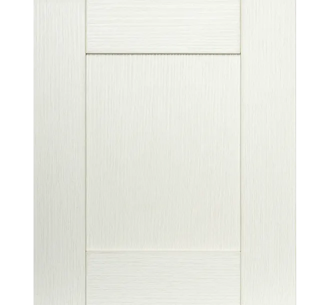 Shaker door on closet cabinet