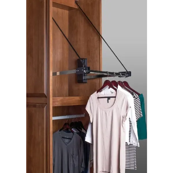Automated Pull Down Closet Rod The Closet Works