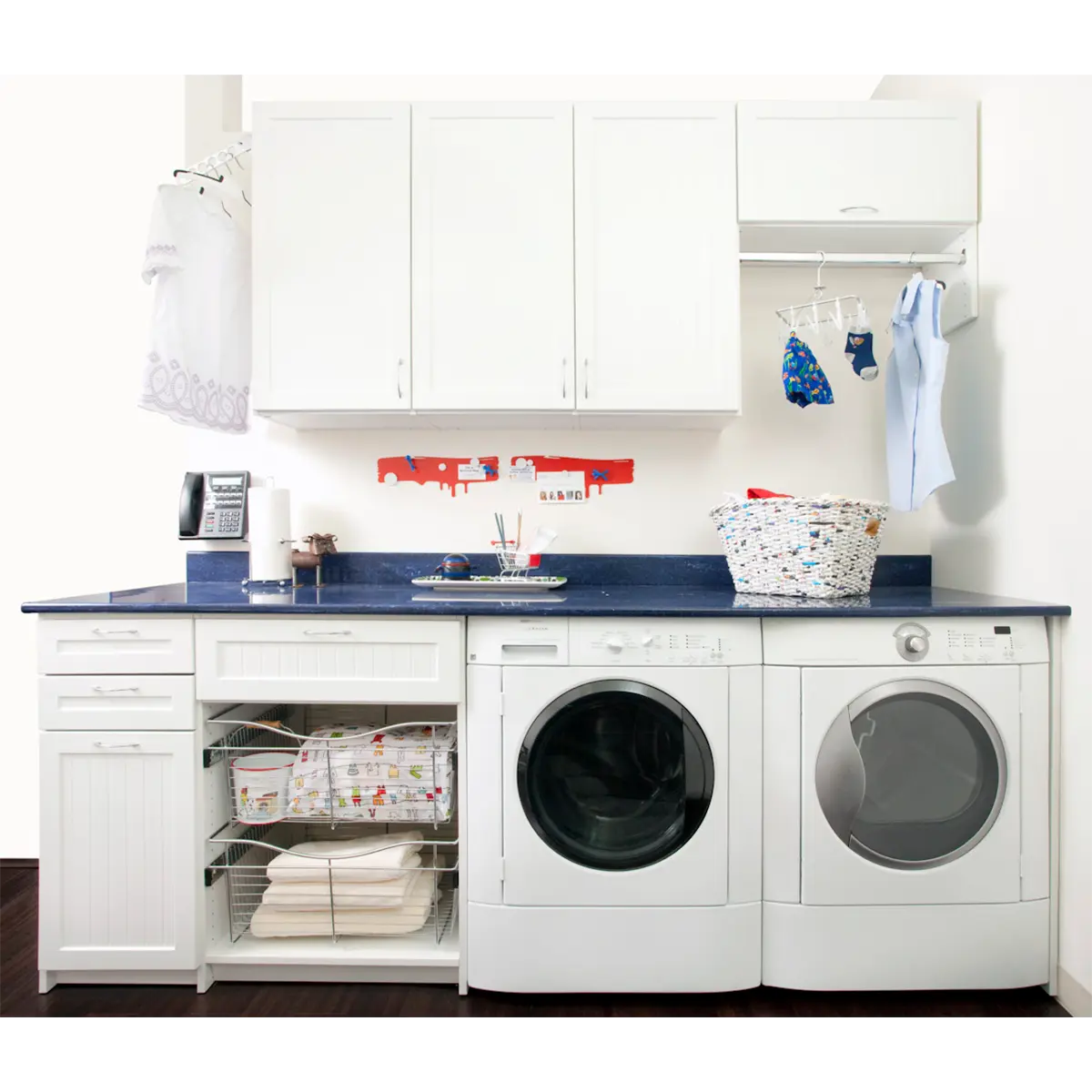 Custom Laundry Room Storage Ideas \u0026 Closet Solutions | The Closet Works, image size:1200x1200