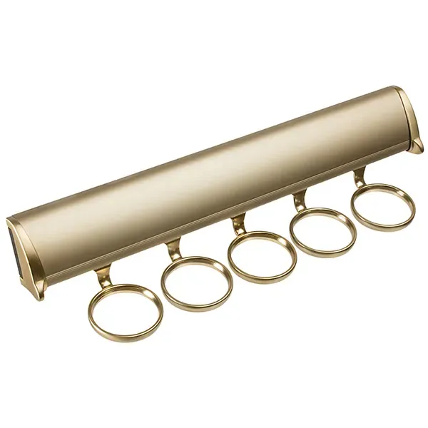 Synergy Scarf Rack Matte Gold