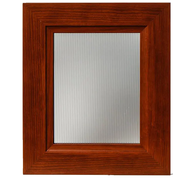 Glass insert door sample