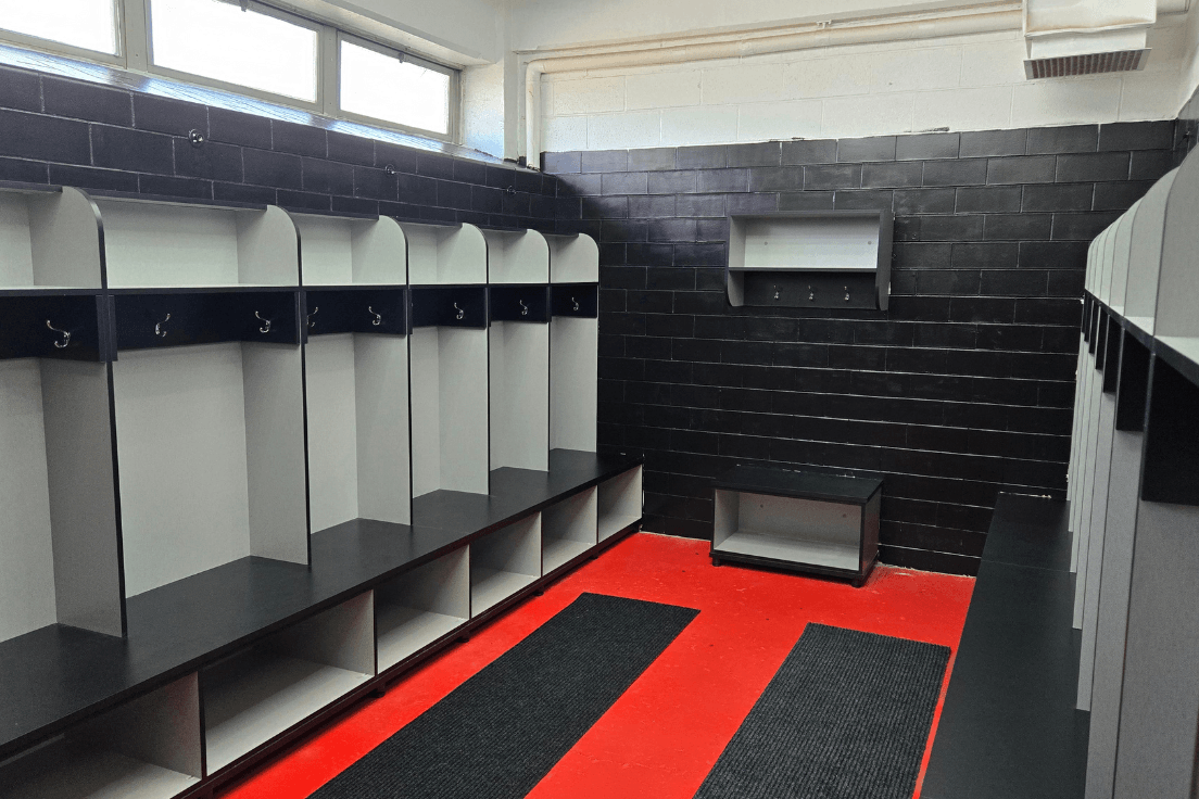 Completed Northeast High School locker room and renovated weight room.